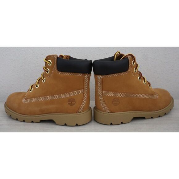 Timberland 010860 Toddler Boys Sz 10M Wheat Nubuck Classic 6" Waterproof Boots - Picture 10 of 11